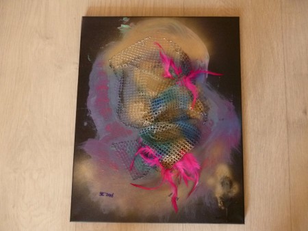 Met materialen gewerkt